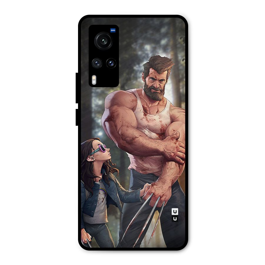 Laura Logan Metal Back Case for Vivo X60