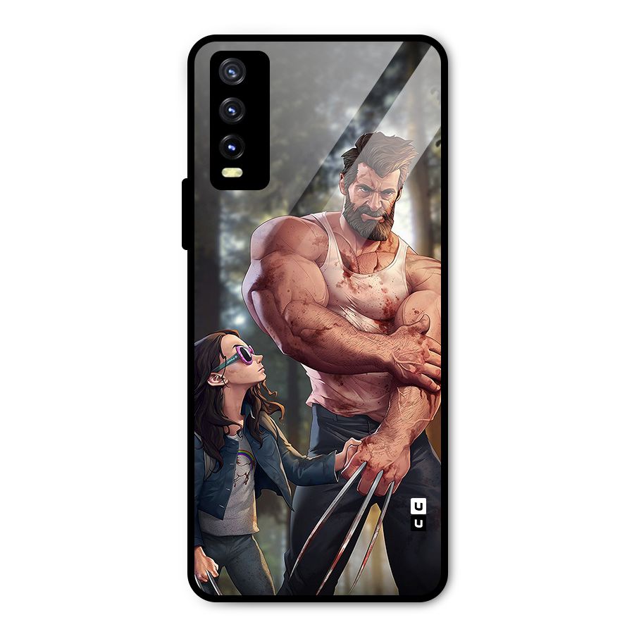 Laura Logan Metal Back Case for Vivo Y20