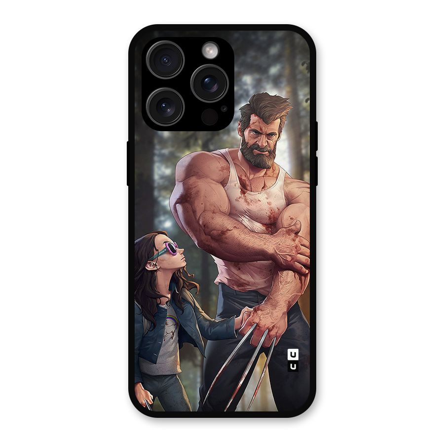Laura Logan Metal Back Case for iPhone 15 Pro Max