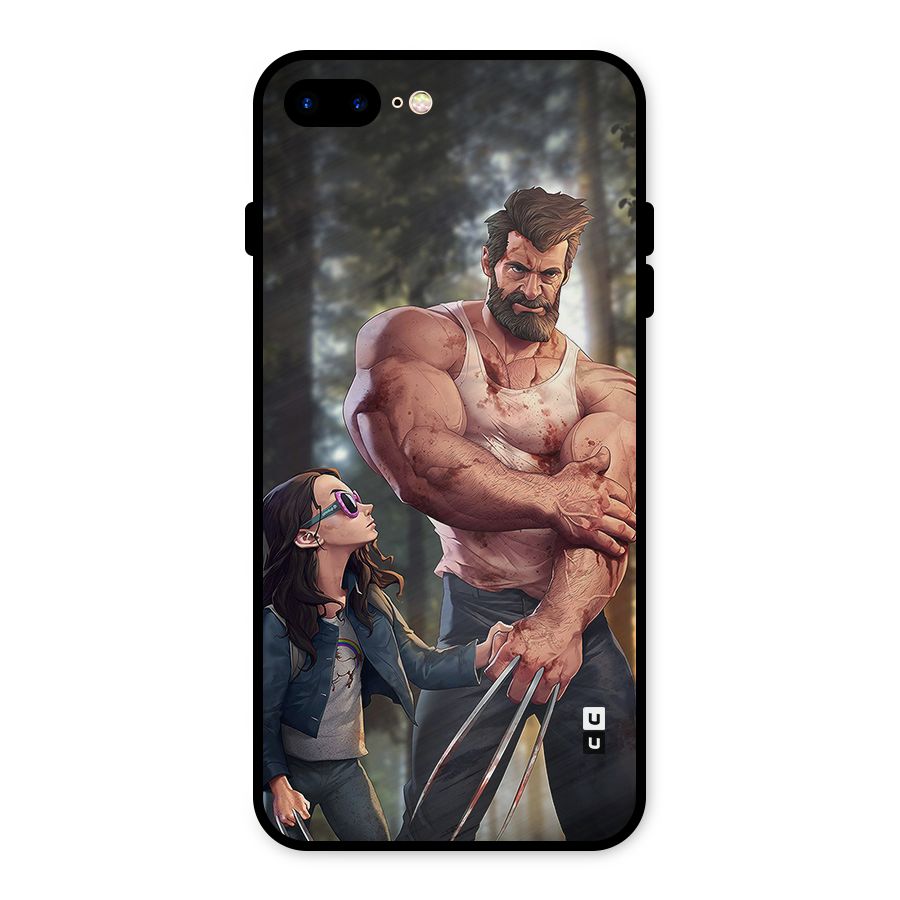 Laura Logan Metal Back Case for iPhone 7 Plus