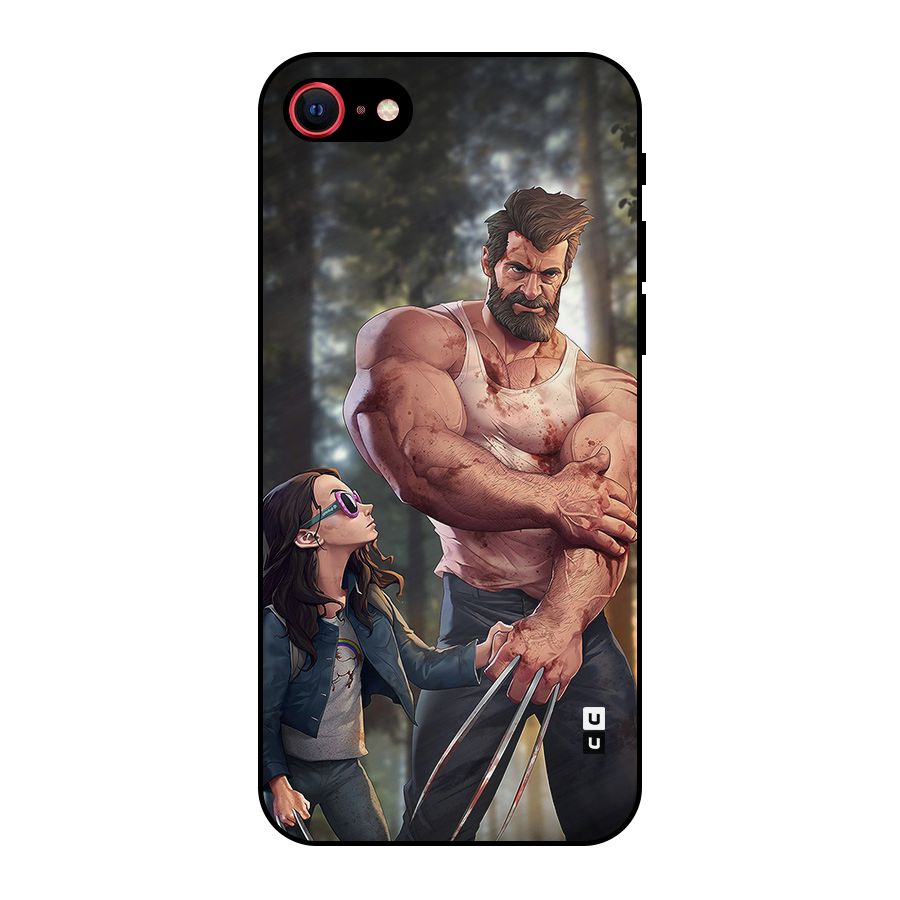 Laura Logan Metal Back Case for iPhone SE 2020