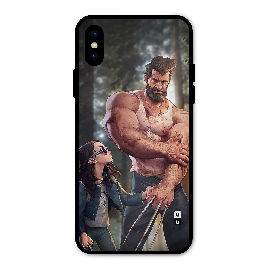 Laura Logan Metal Back Case for iPhone X