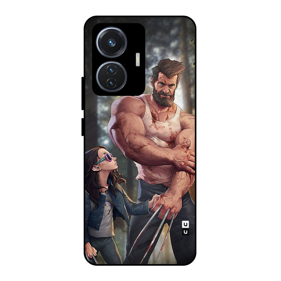 Laura Logan Metal Back Case for iQOO Z6 44W