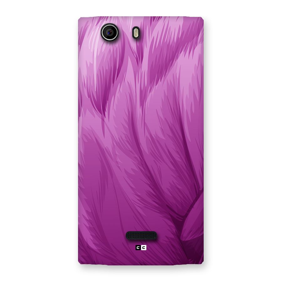 Lavender Furrs Back Case for Canvas Nitro 2 E311