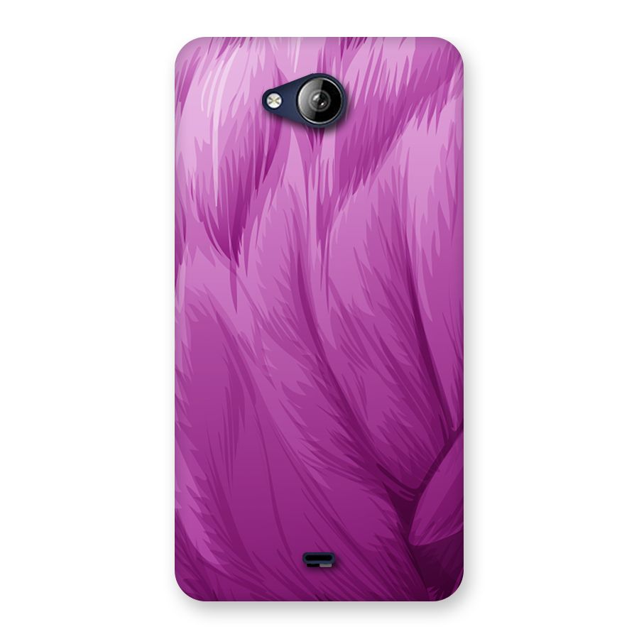 Lavender Furrs Back Case for Canvas Play Q355