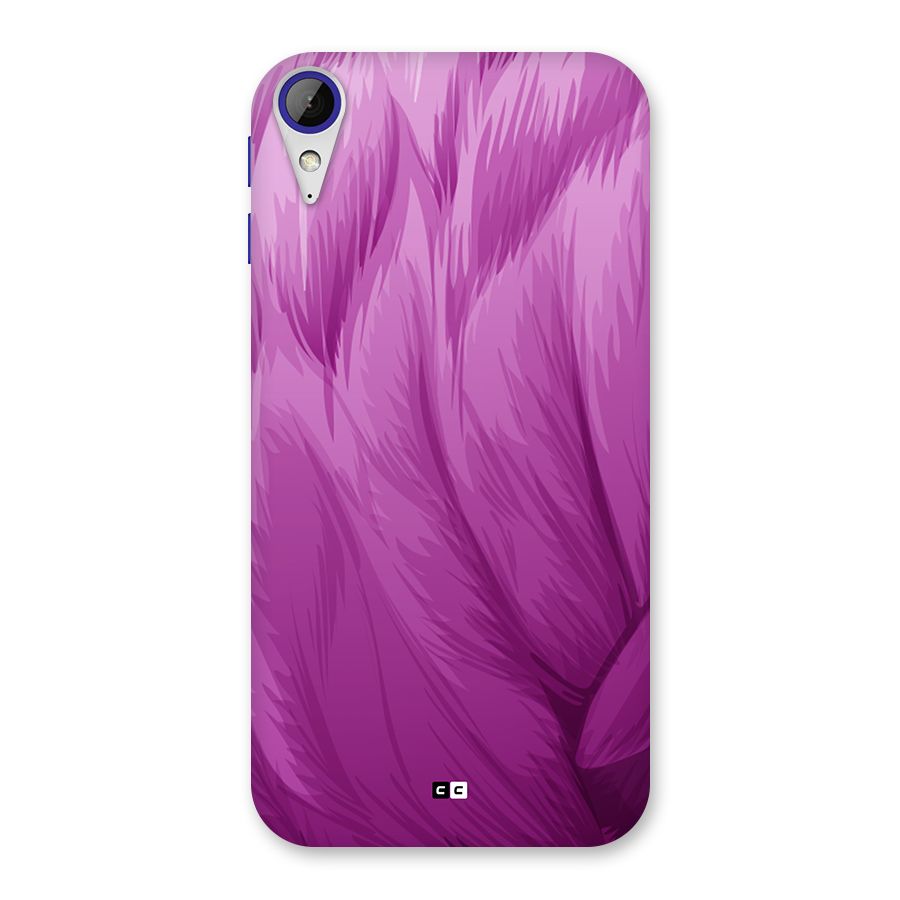 Lavender Furrs Back Case for Desire 830