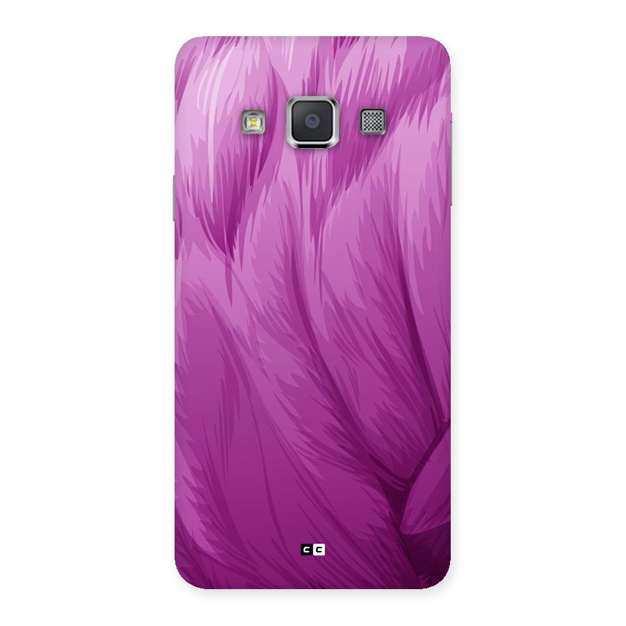 Lavender Furrs Back Case for Galaxy A3
