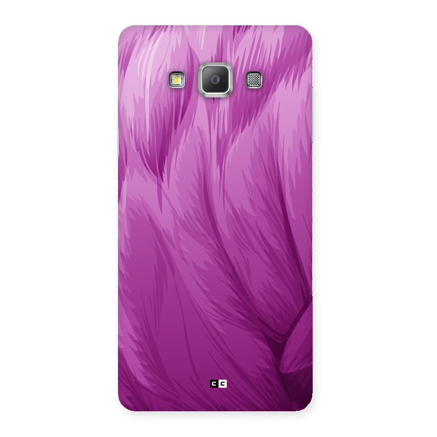 Lavender Furrs Back Case for Galaxy A7