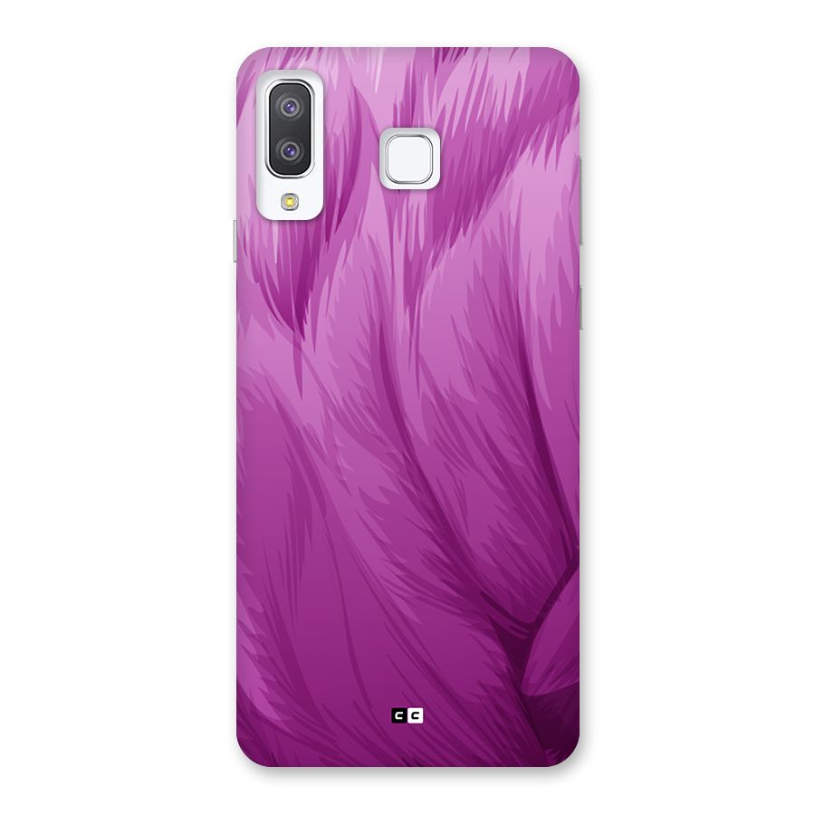Lavender Furrs Back Case for Galaxy A8 Star