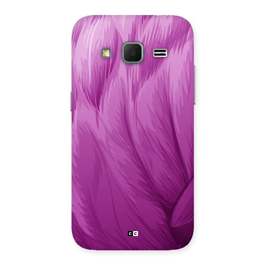 Lavender Furrs Back Case for Galaxy Core Prime