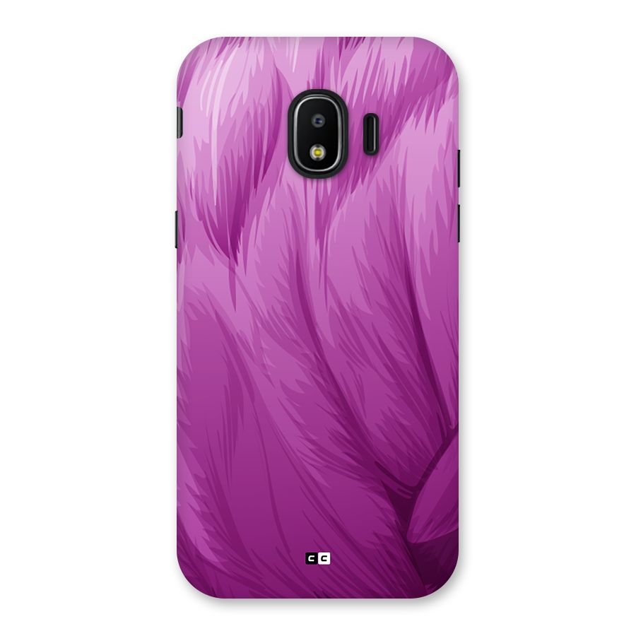 Lavender Furrs Back Case for Galaxy J2 Pro 2018
