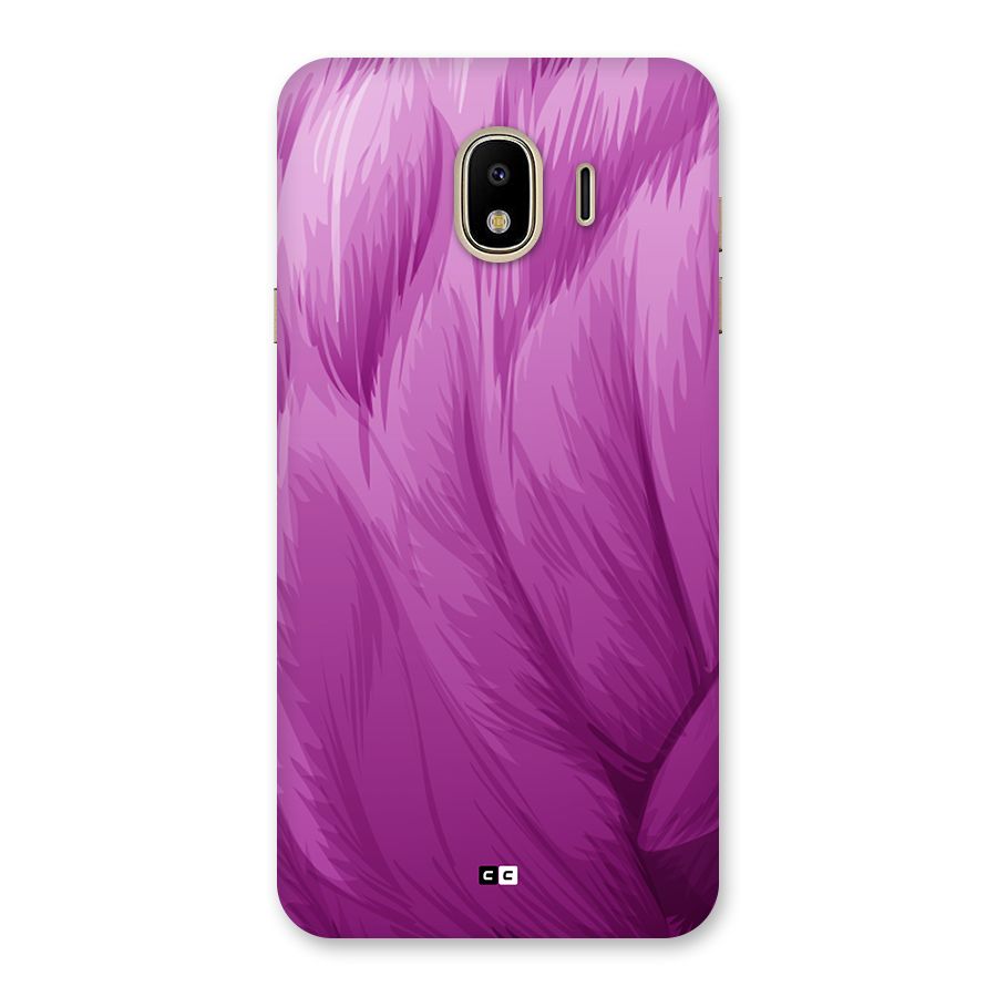 Lavender Furrs Back Case for Galaxy J4