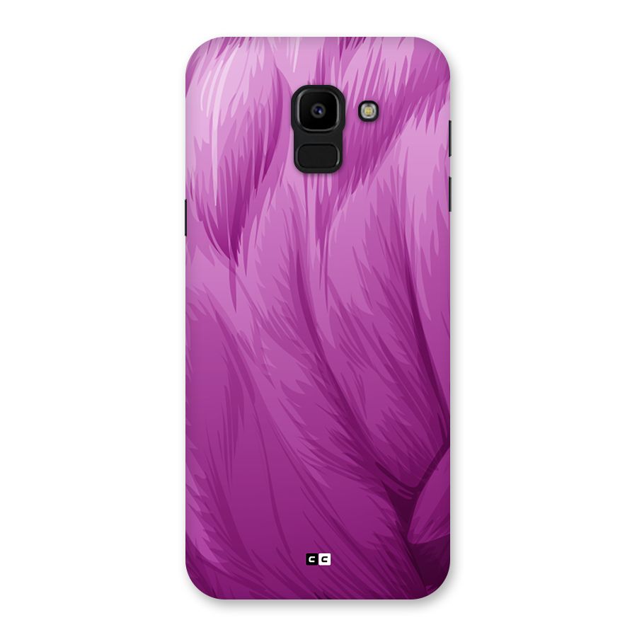 Lavender Furrs Back Case for Galaxy J6