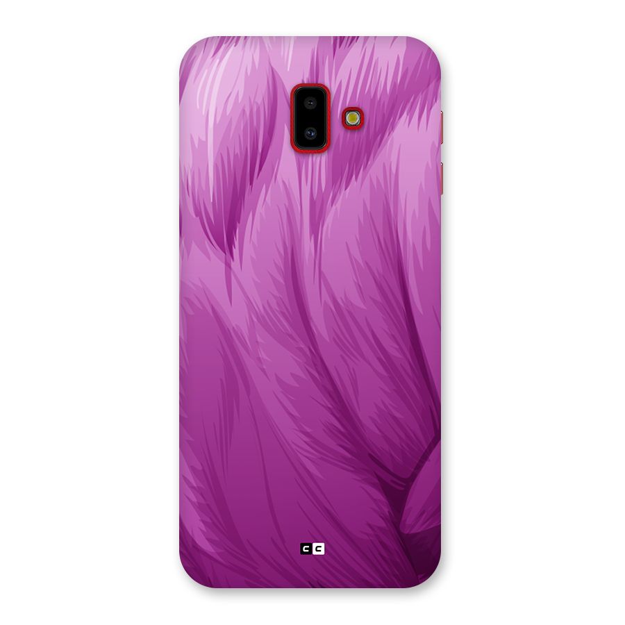 Lavender Furrs Back Case for Galaxy J6 Plus