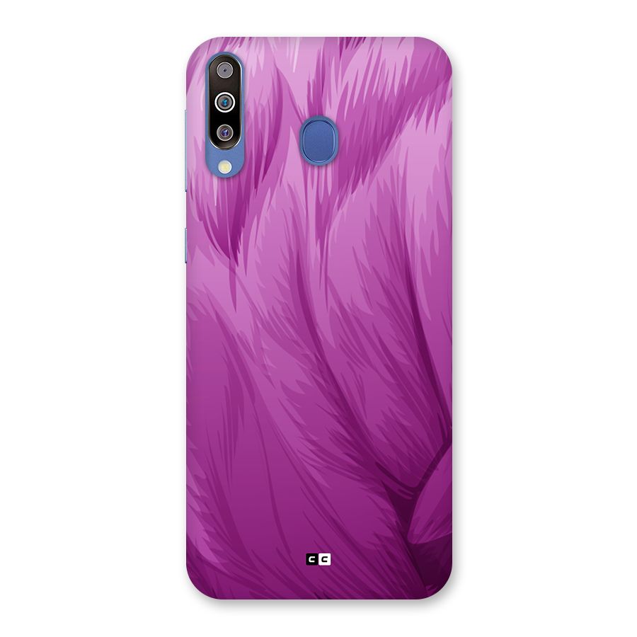 Lavender Furrs Back Case for Galaxy M30