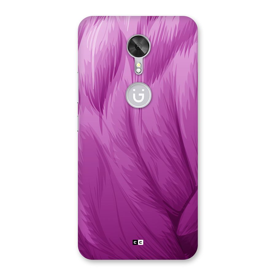 Lavender Furrs Back Case for Gionee A1
