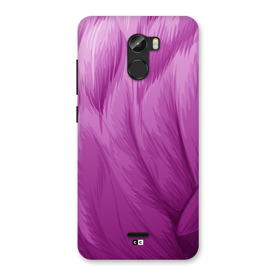 Lavender Furrs Back Case for Gionee X1