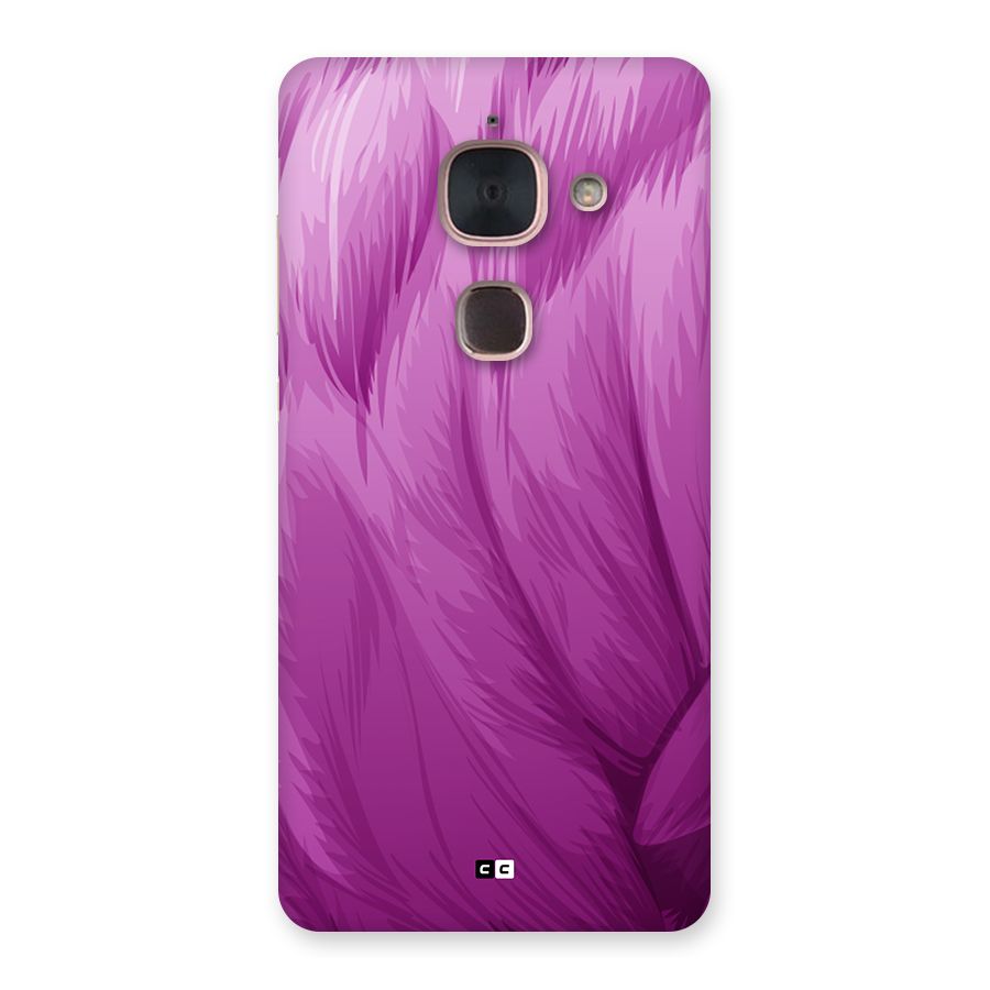 Lavender Furrs Back Case for Le Max 2