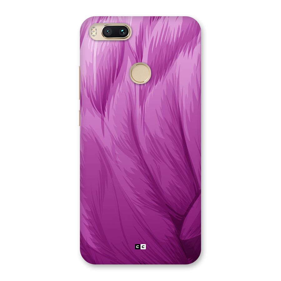 Lavender Furrs Back Case for Mi A1