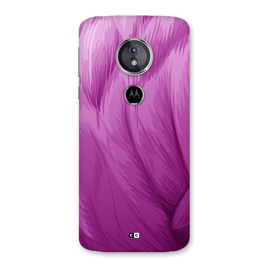 Lavender Furrs Back Case for Moto E5