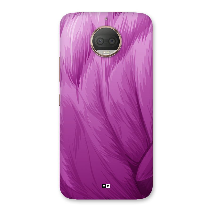 Lavender Furrs Back Case for Moto G5s Plus