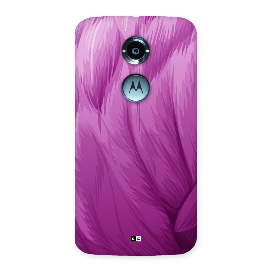 Lavender Furrs Back Case for Moto X2
