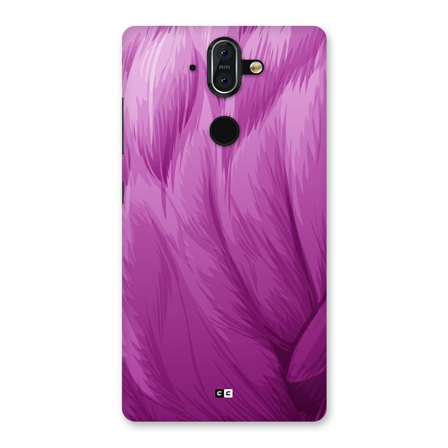 Lavender Furrs Back Case for Nokia 8 Sirocco