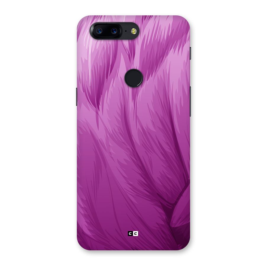 Lavender Furrs Back Case for OnePlus 5T