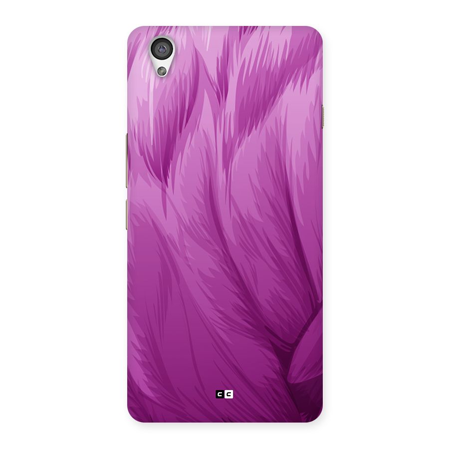 Lavender Furrs Back Case for OnePlus X