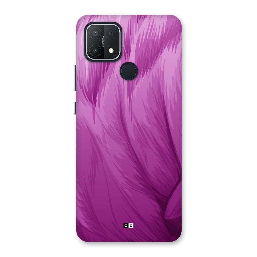 Lavender Furrs Back Case for Oppo A15s