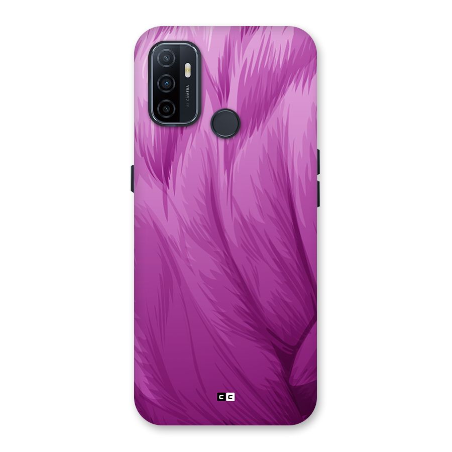 Lavender Furrs Back Case for Oppo A33 (2020)