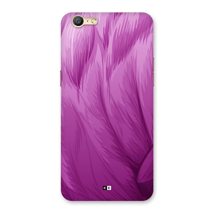 Lavender Furrs Back Case for Oppo A57