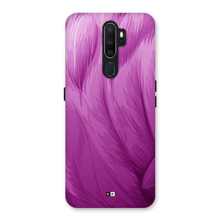 Lavender Furrs Back Case for Oppo A5 (2020)