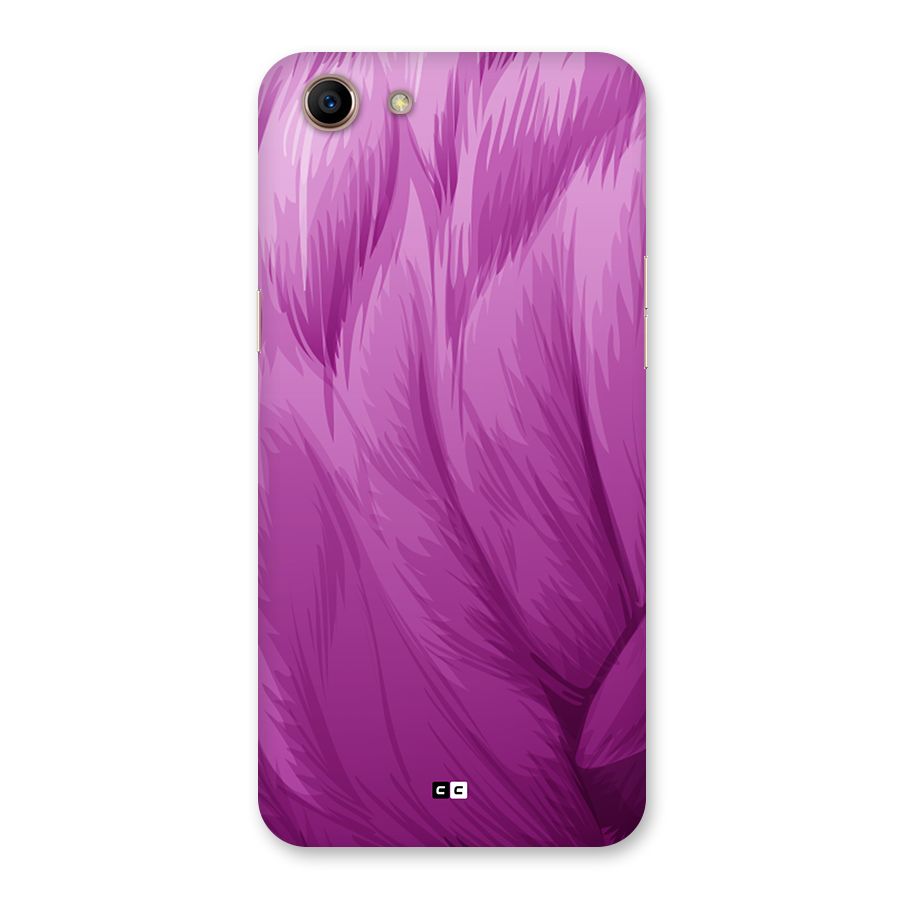 Lavender Furrs Back Case for Oppo A83 (2018)