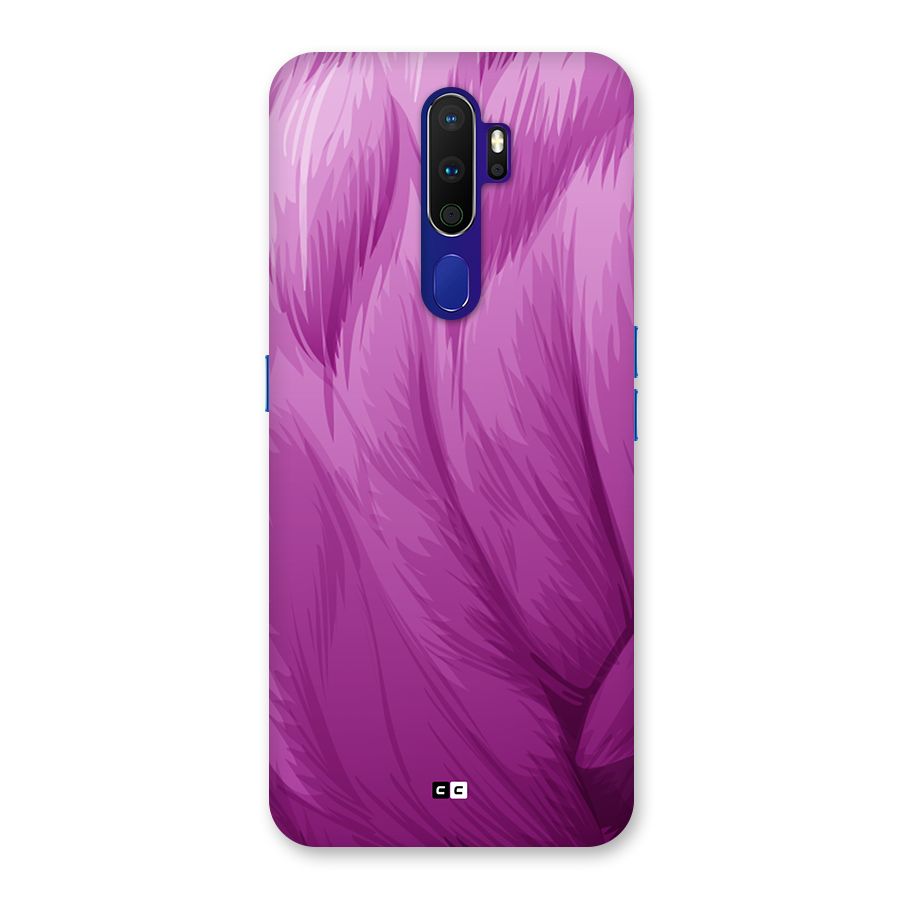 Lavender Furrs Back Case for Oppo A9 (2020)