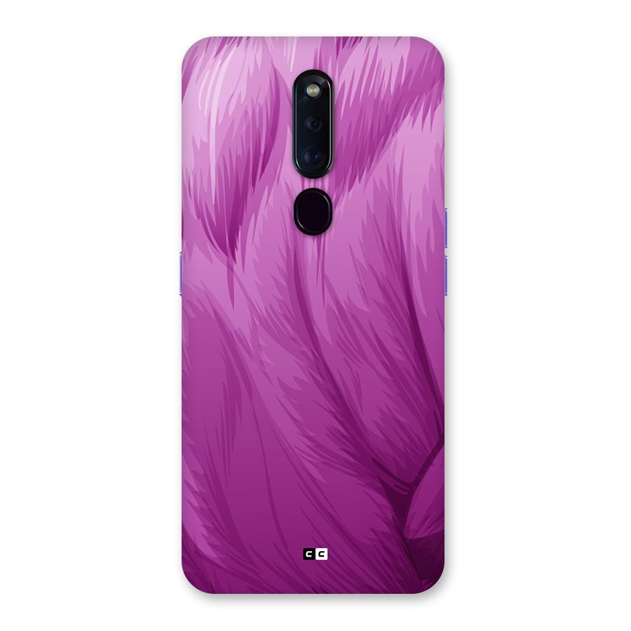 Lavender Furrs Back Case for Oppo F11 Pro