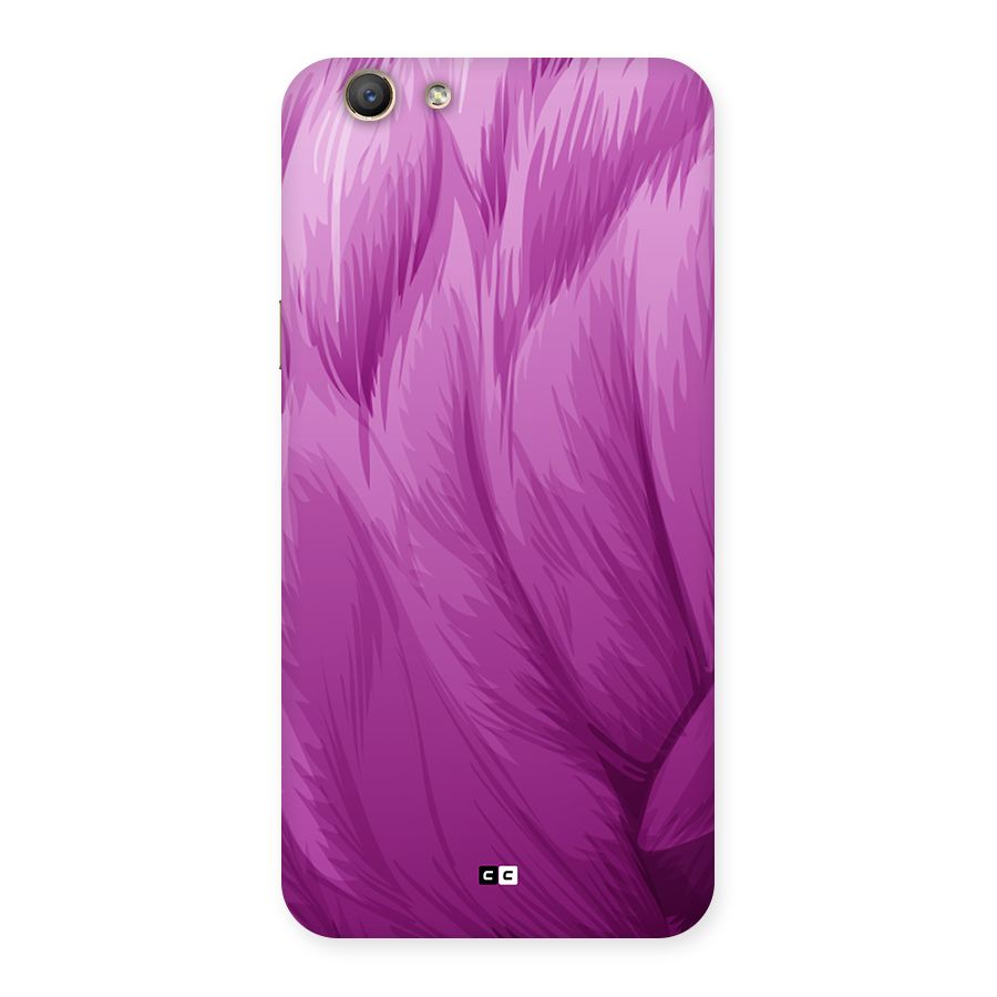 Lavender Furrs Back Case for Oppo F1s