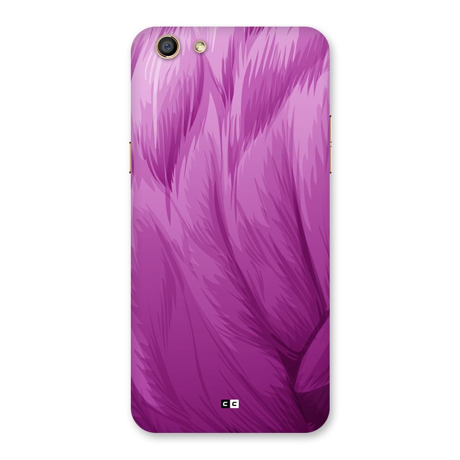 Lavender Furrs Back Case for Oppo F3