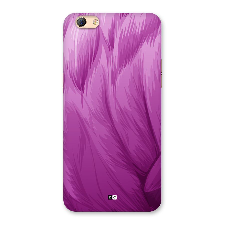 Lavender Furrs Back Case for Oppo F3 Plus