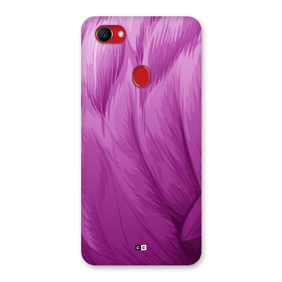 Lavender Furrs Back Case for Oppo F7