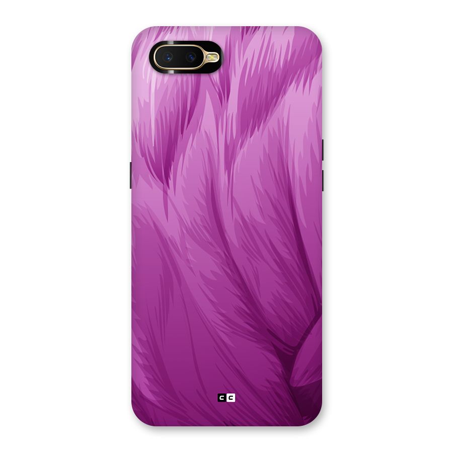 Lavender Furrs Back Case for Oppo K1