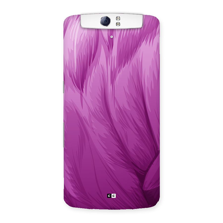 Lavender Furrs Back Case for Oppo N1