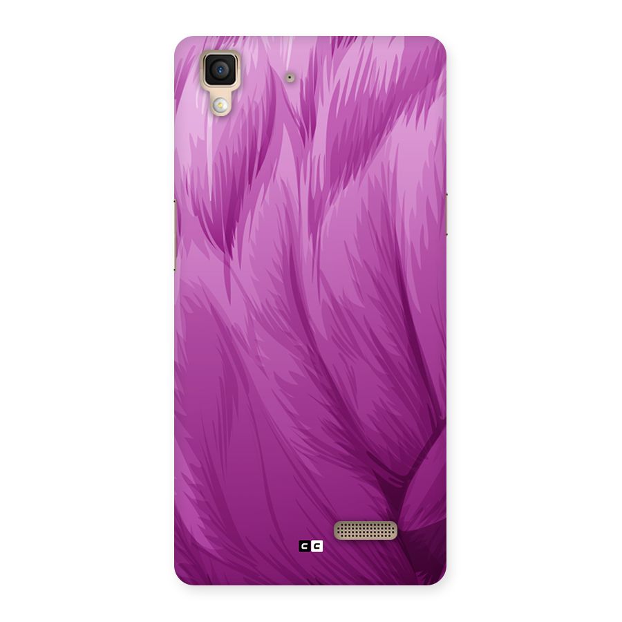 Lavender Furrs Back Case for Oppo R7