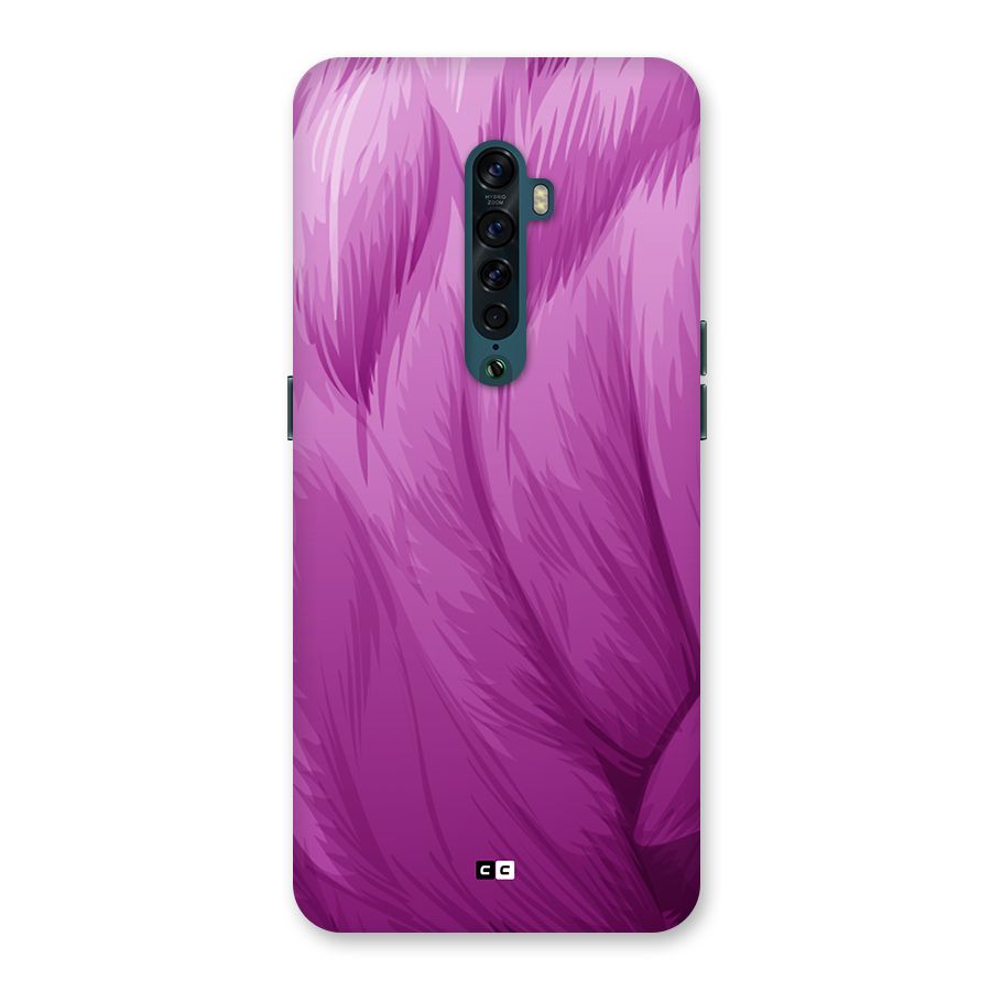 Lavender Furrs Back Case for Oppo Reno2