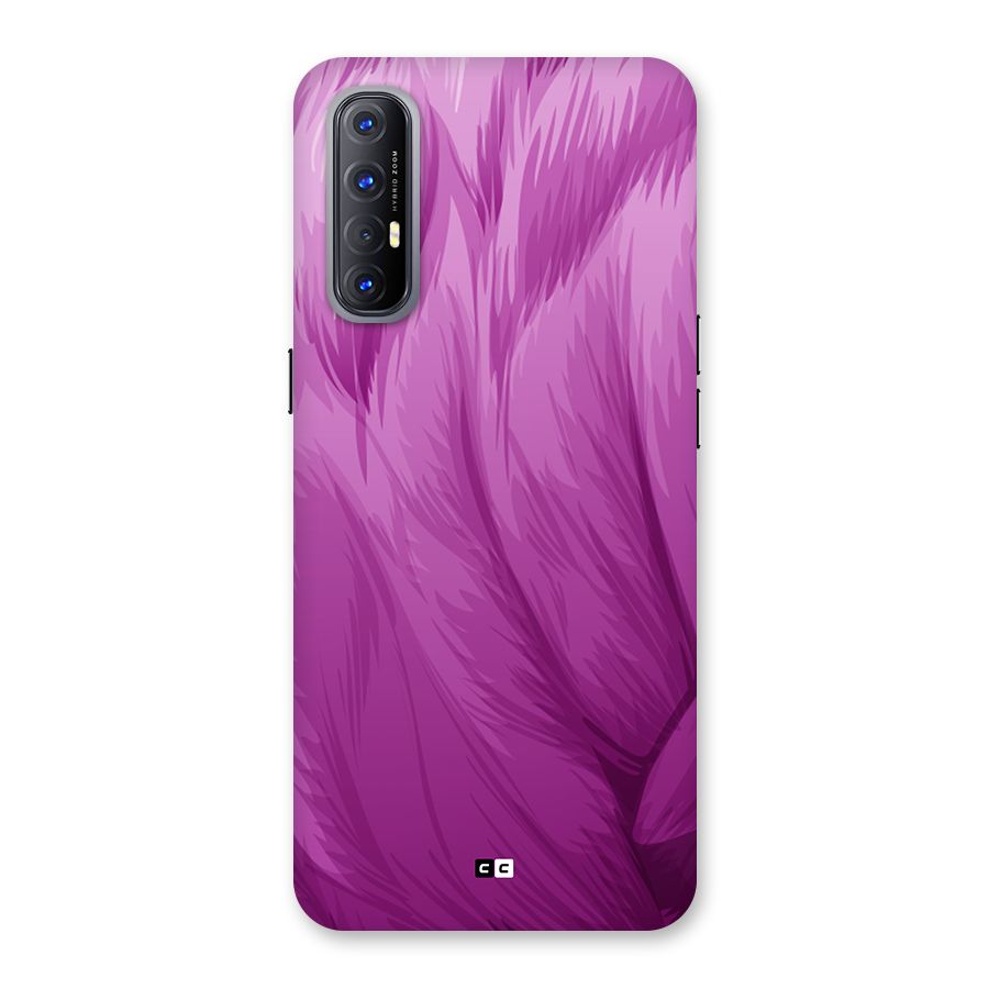 Lavender Furrs Back Case for Oppo Reno3 Pro