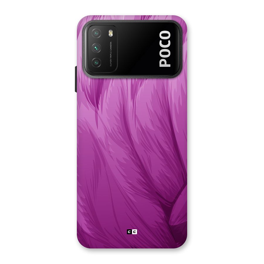Lavender Furrs Back Case for Poco M3