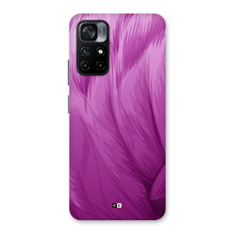 Lavender Furrs Back Case for Poco M4 Pro 5G