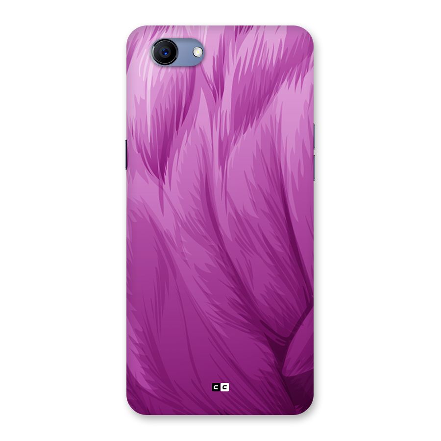 Lavender Furrs Back Case for Realme 1