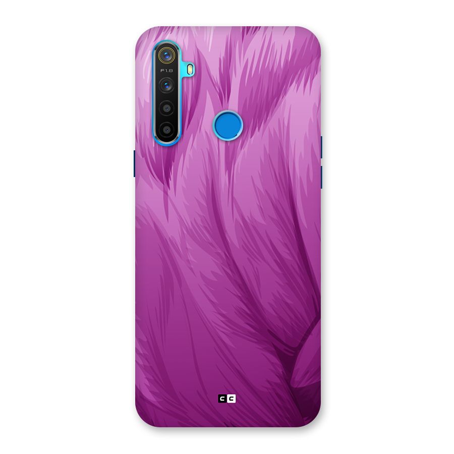 Lavender Furrs Back Case for Realme 5s