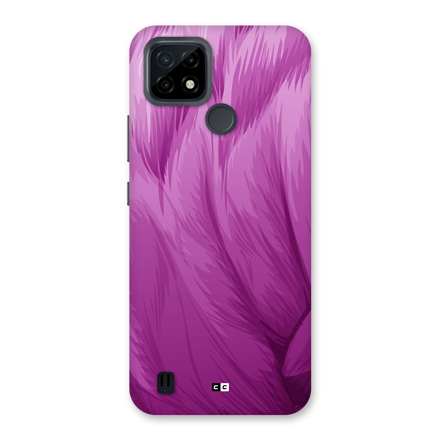Lavender Furrs Back Case for Realme C21